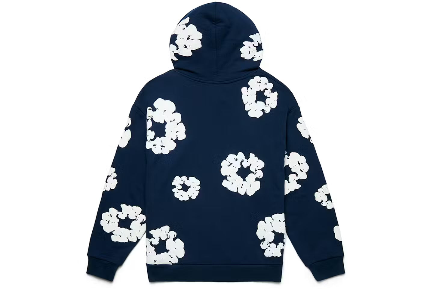 Denim Tears The Cotton Wreath Sweatshirt Navy hoodie