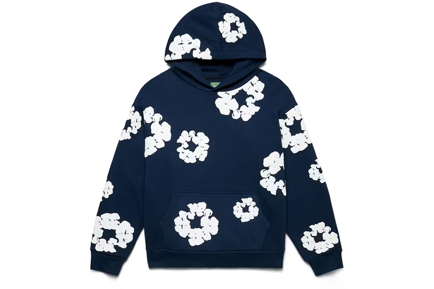 Denim Tears The Cotton Wreath Sweatshirt Navy hoodie